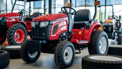 Honda 4x4 Mini Tractor